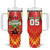 Custom Guyana Cricket Tumbler With Handle Amazon Warriors Glorious Victory - Wonder Print Shop