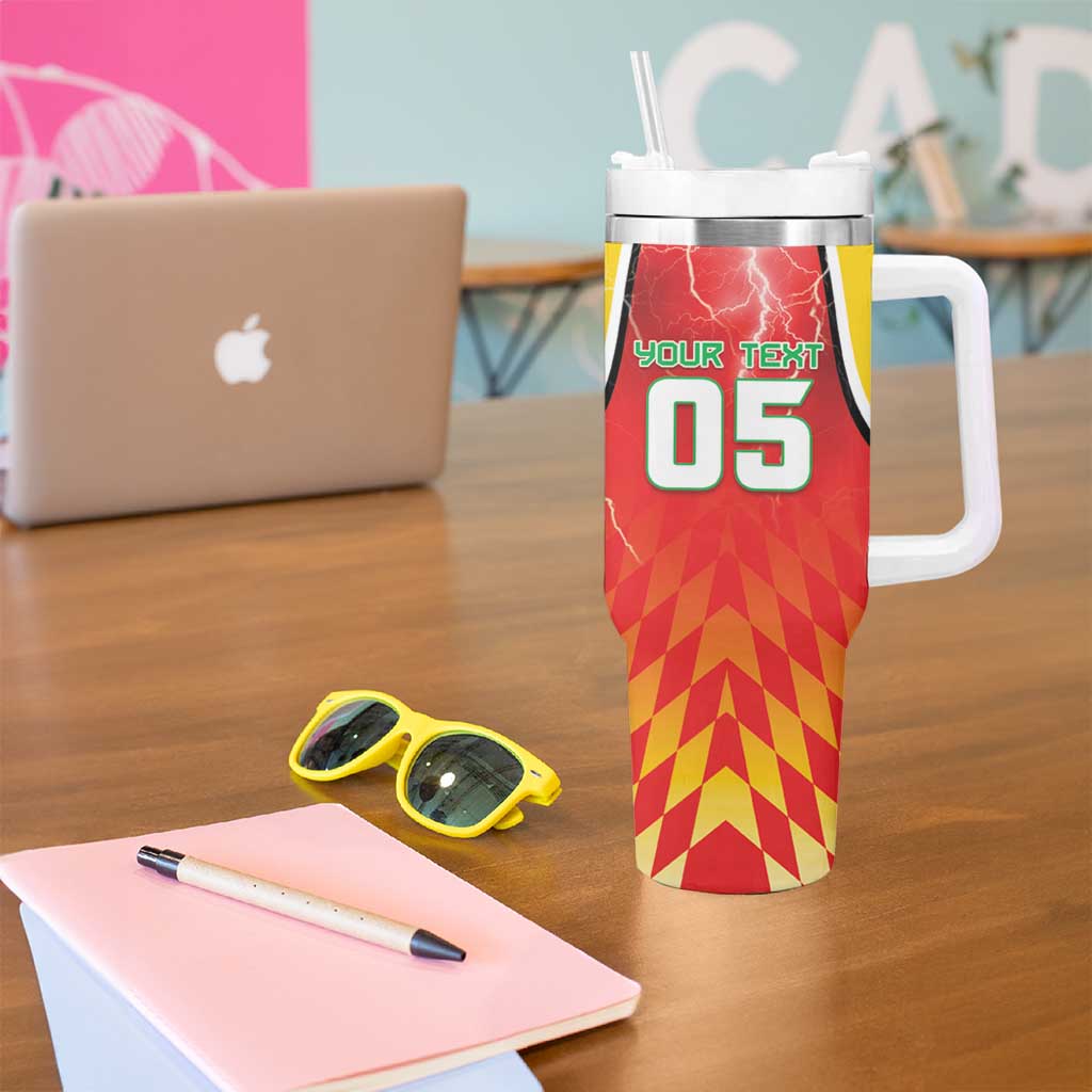 Custom Guyana Cricket Tumbler With Handle Amazon Warriors Glorious Victory - Wonder Print Shop