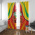 Guyana Cricket Window Curtain Amazon Warriors Glorious Victory - Wonder Print Shop