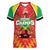 Custom Guyana Cricket Women V-Neck T-Shirt Amazon Warriors Glorious Victory - Wonder Print Shop