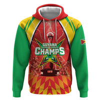 Custom Guyana Cricket Zip Hoodie Amazon Warriors Glorious Victory - Wonder Print Shop