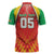Custom Guyana Cricket Zipper Polo Shirt Amazon Warriors Glorious Victory - Wonder Print Shop
