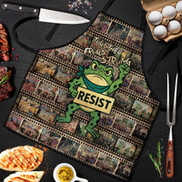 Resist Frog Apron Protest Free Portland LT05
