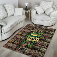 Resist Frog Area Rug Protest Free Portland LT05
