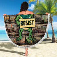 Resist Frog Beach Blanket Protest Free Portland LT05