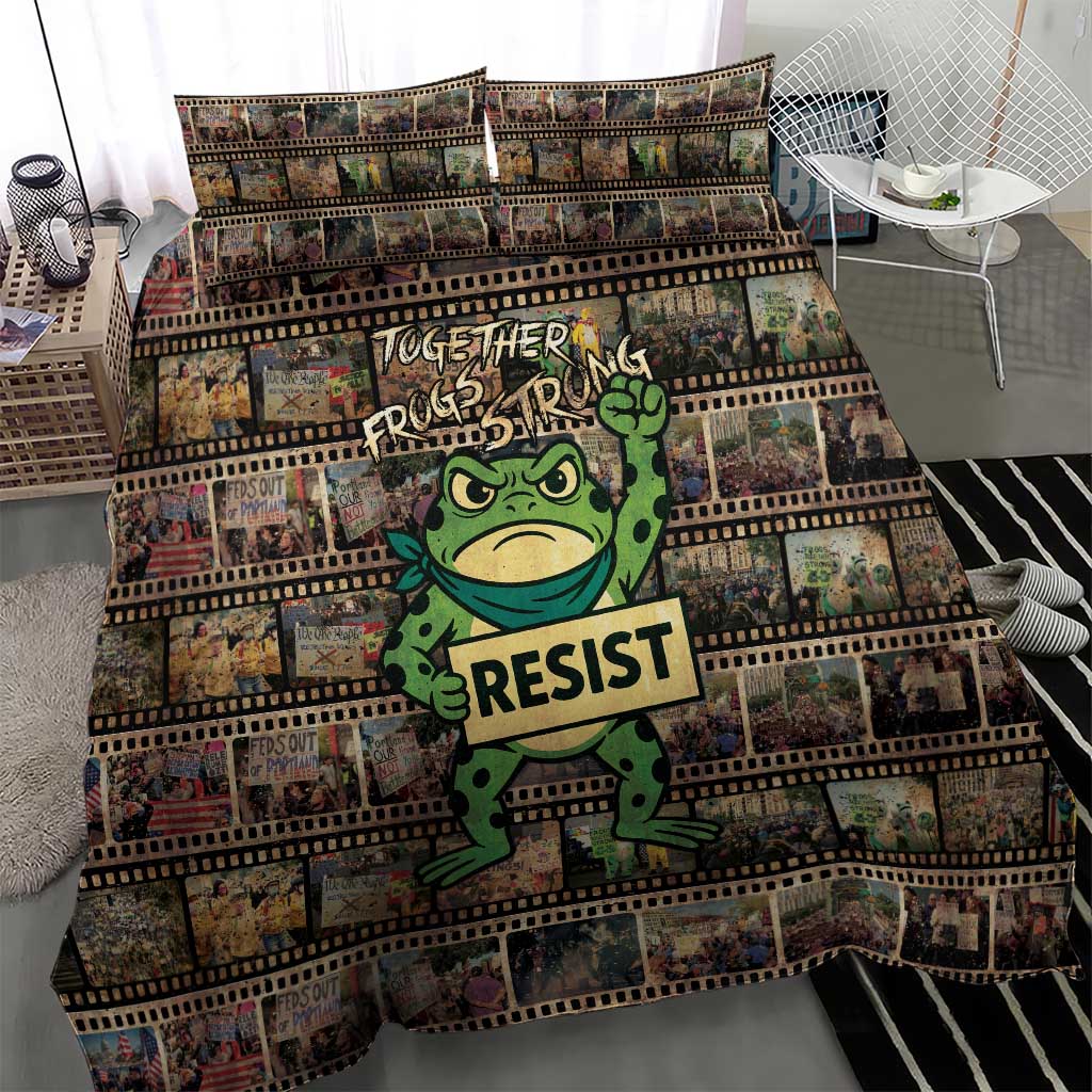 Resist Frog Bedding Set Protest Free Portland LT05