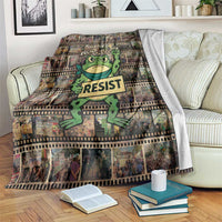 Resist Frog Blanket Protest Free Portland LT05