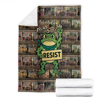 Resist Frog Blanket Protest Free Portland LT05