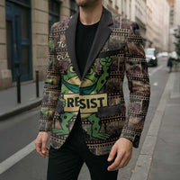 Resist Frog Blazer Protest Free Portland LT05