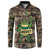 Resist Frog Button Sweatshirt Protest Free Portland LT05