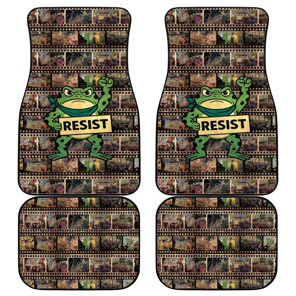 Resist Frog Car Mats Protest Free Portland LT05