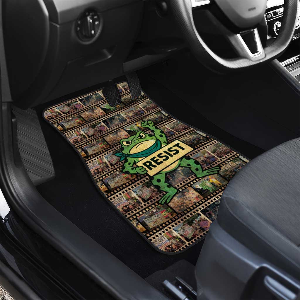 Resist Frog Car Mats Protest Free Portland LT05