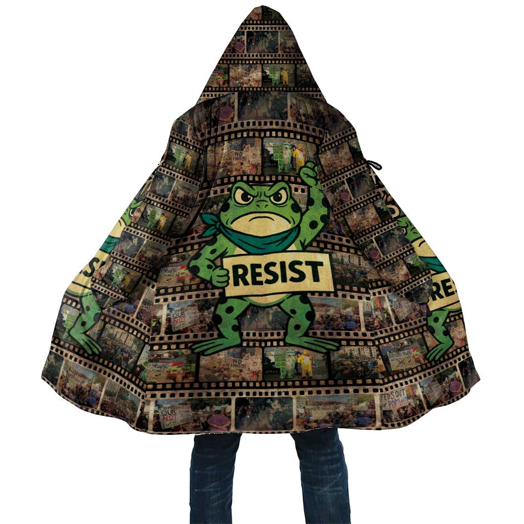 Resist Frog Cloak Protest Free Portland LT05