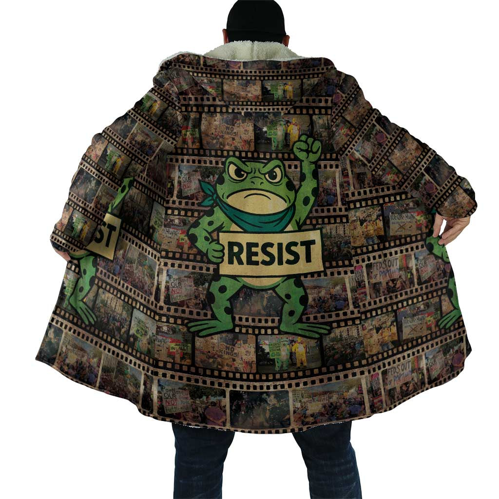 Resist Frog Cloak Protest Free Portland LT05