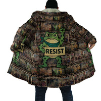 Resist Frog Cloak Protest Free Portland LT05