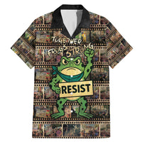 Resist Frog Family Matching Mermaid Dress and Hawaiian Shirt Protest Free Portland LT05