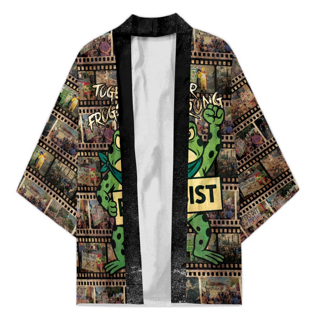 Resist Frog Kimono Protest Free Portland LT05