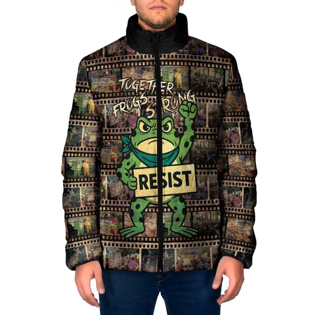 Resist Frog Padded Jacket Protest Free Portland LT05