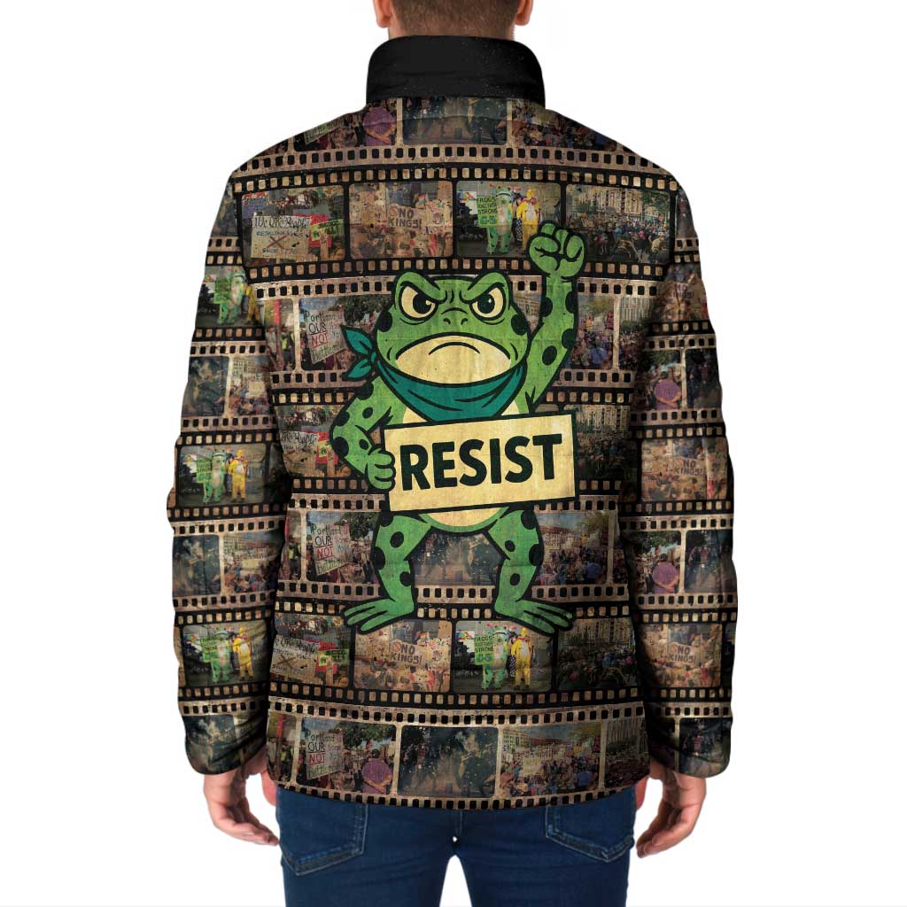 Resist Frog Padded Jacket Protest Free Portland LT05