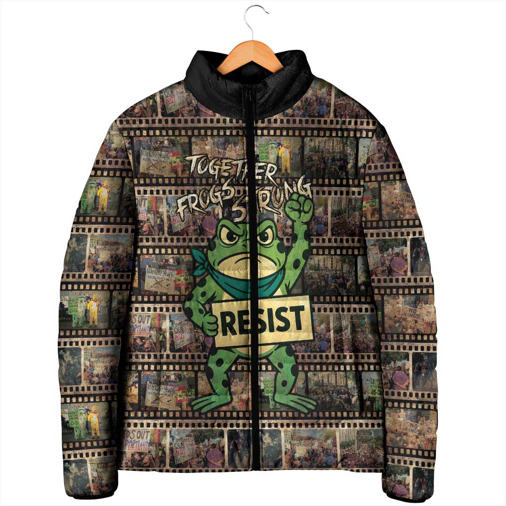 Resist Frog Padded Jacket Protest Free Portland LT05
