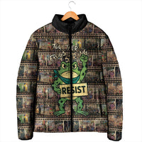 Resist Frog Padded Jacket Protest Free Portland LT05