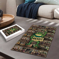 Resist Frog Puzzle Protest Free Portland LT05