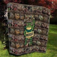 Resist Frog Quilt Protest Free Portland LT05