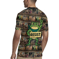 Resist Frog Rugby Jersey Protest Free Portland LT05