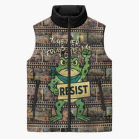 Resist Frog Sleeveless Puffer Jacket Protest Free Portland LT05