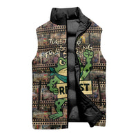 Resist Frog Sleeveless Puffer Jacket Protest Free Portland LT05