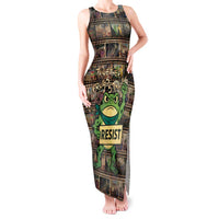 Resist Frog Tank Maxi Dress Protest Free Portland LT05