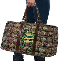 Resist Frog Travel Bag Protest Free Portland LT05