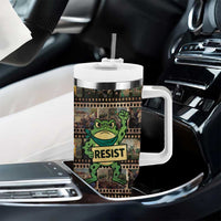 Resist Frog Tumbler With Handle Protest Free Portland LT05