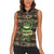 Resist Frog Women Sleeveless Polo Shirt Protest Free Portland LT05