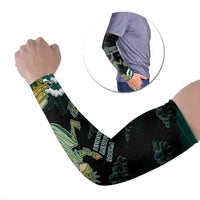 Frogs Against Fascism Arm Sleeves No Kings Funny Portland Frog Protest - Wonder Print Shop