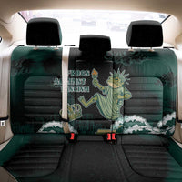 Frogs Against Fascism Back Car Seat Cover No Kings Funny Portland Frog Protest - Wonder Print Shop