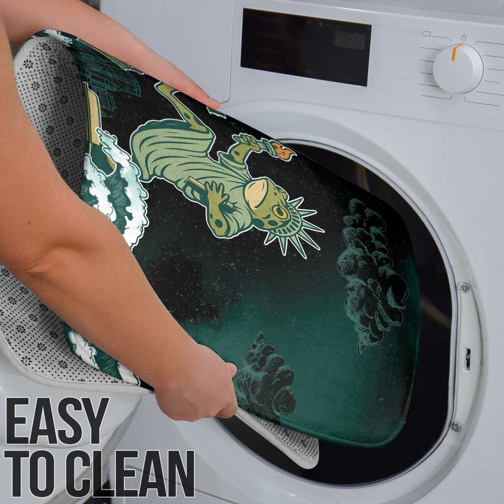 Frogs Against Fascism Bathroom Set No Kings Funny Portland Frog Protest - Wonder Print Shop