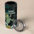 Frogs Against Fascism 4 in 1 Can Cooler Tumbler No Kings Funny Portland Frog Protest - Wonder Print Shop