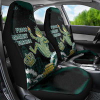 Frogs Against Fascism Car Seat Cover No Kings Funny Portland Frog Protest - Wonder Print Shop