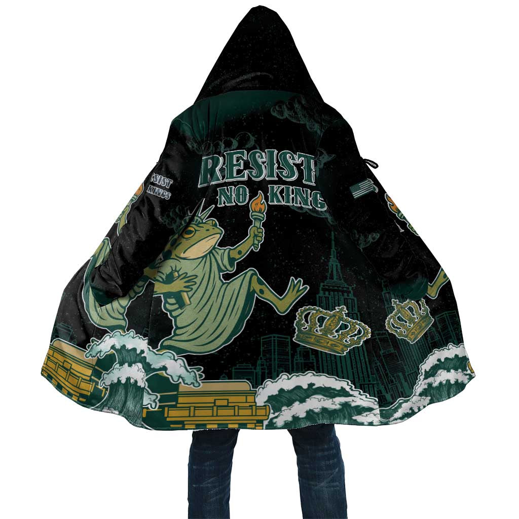 Frogs Against Fascism Cloak No Kings Funny Portland Frog Protest - Wonder Print Shop