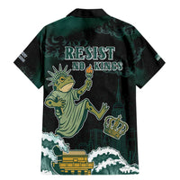 Frogs Against Fascism Family Matching Mermaid Dress and Hawaiian Shirt No Kings Funny Portland Frog Protest - Wonder Print Shop