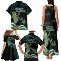 Frogs Against Fascism Family Matching Tank Maxi Dress and Hawaiian Shirt No Kings Funny Portland Frog Protest - Wonder Print Shop