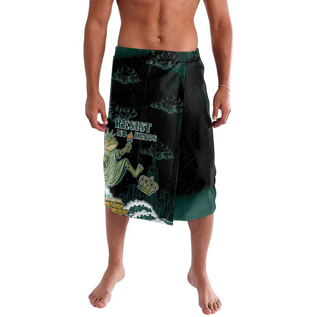 Frogs Against Fascism Lavalava No Kings Funny Portland Frog Protest - Wonder Print Shop