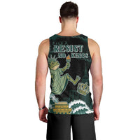 Frogs Against Fascism Men Tank Top No Kings Funny Portland Frog Protest LT05