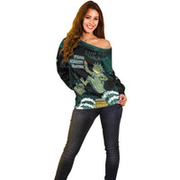 Frogs Against Fascism Off Shoulder Sweater No Kings Funny Portland Frog Protest LT05