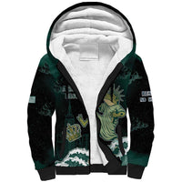 Frogs Against Fascism Sherpa Hoodie No Kings Funny Portland Frog Protest LT05