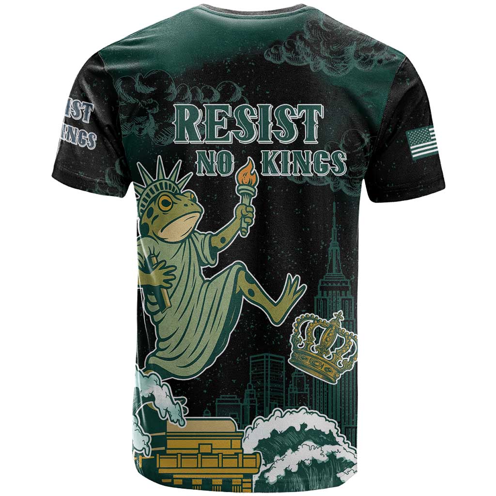 Frogs Against Fascism T Shirt No Kings Funny Portland Frog Protest LT05