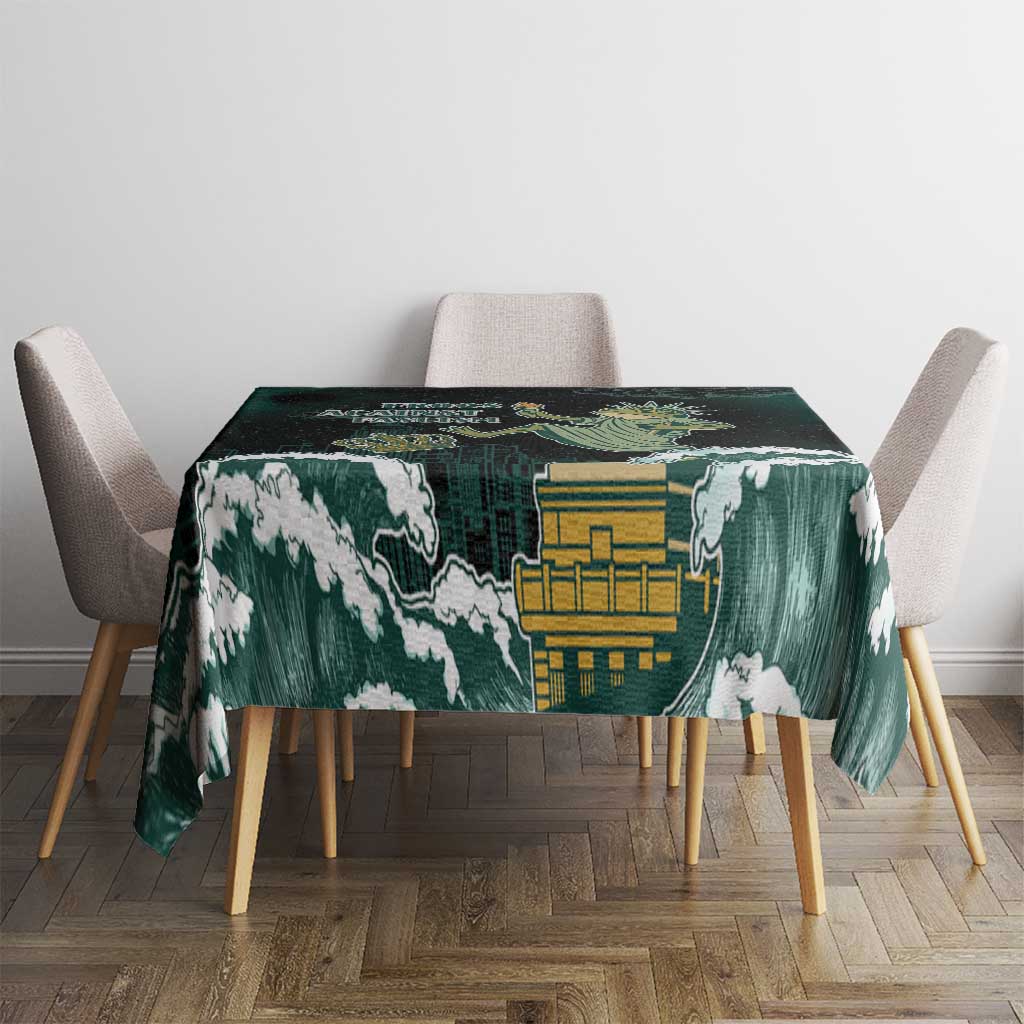 Frogs Against Fascism Tablecloth No Kings Funny Portland Frog Protest - Wonder Print Shop