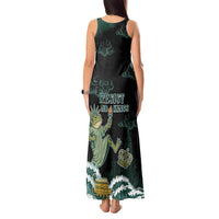 Frogs Against Fascism Tank Maxi Dress No Kings Funny Portland Frog Protest - Wonder Print Shop