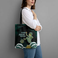 Frogs Against Fascism Tote Bag No Kings Funny Portland Frog Protest - Wonder Print Shop